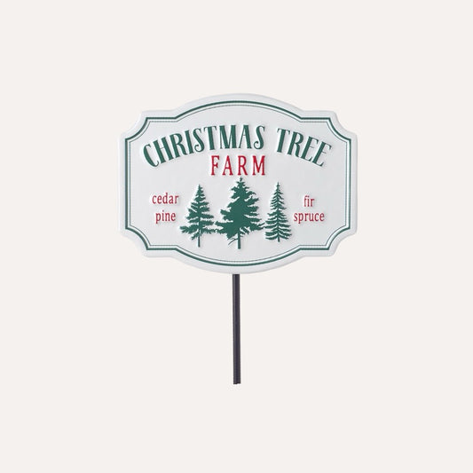 Christmas Tree Farm Stake