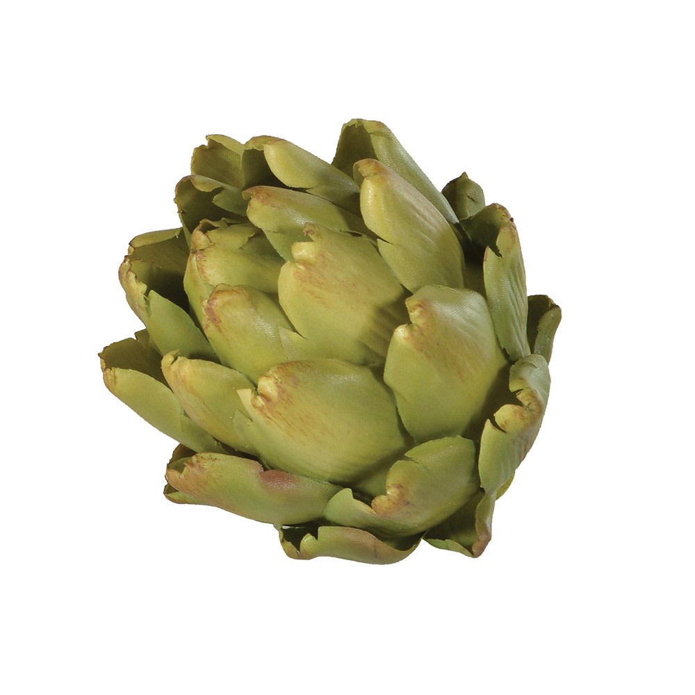 Faux Green Artichoke Head